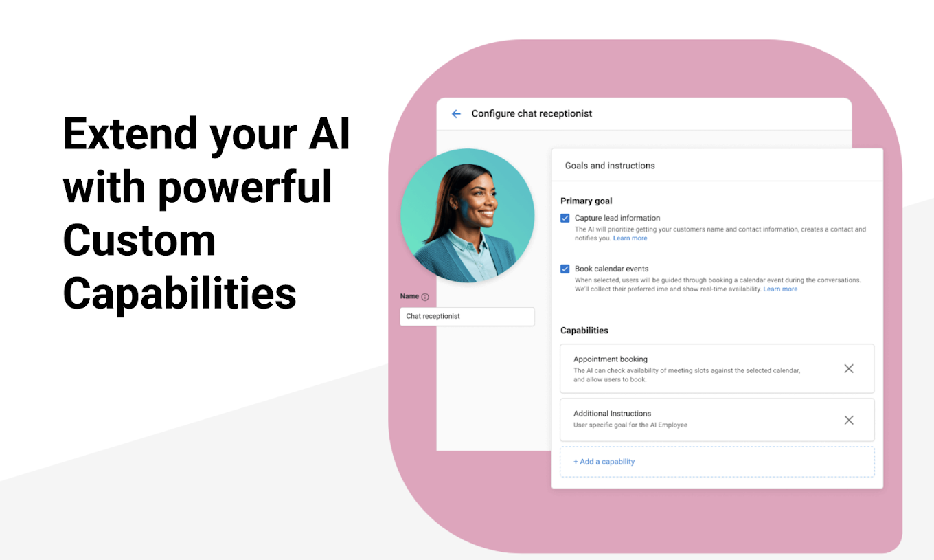 AI Chatbot that handles unlimited conversations simultaneously - AI chatbot feature demonstration