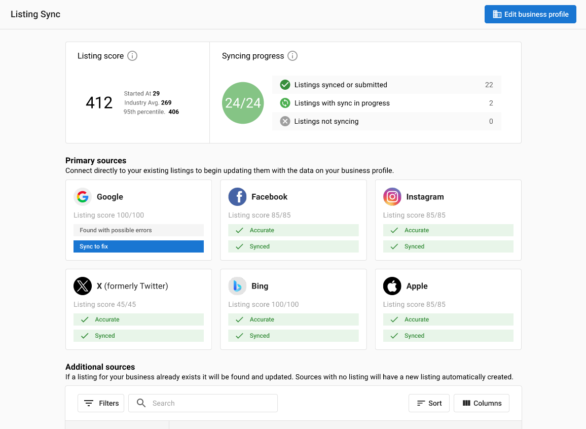 Automated review management integration feature demonstration